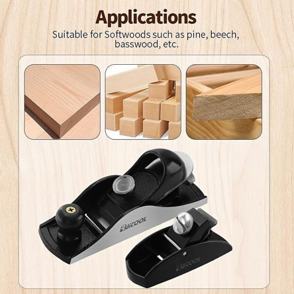 RUITOOL Small Woodworking Planer Metal Short Planer Edge Trimming Chamfer Planer - Image 10