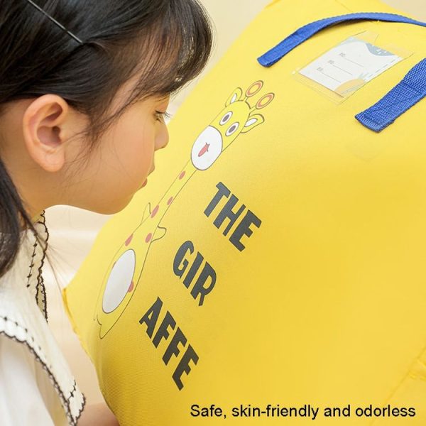 Small 36.5x46.5x18cm Children Quilt Storage Bag Student Clothes Quilt Portable Luggage Woven Bag (Green Dinosaur) - Image 10
