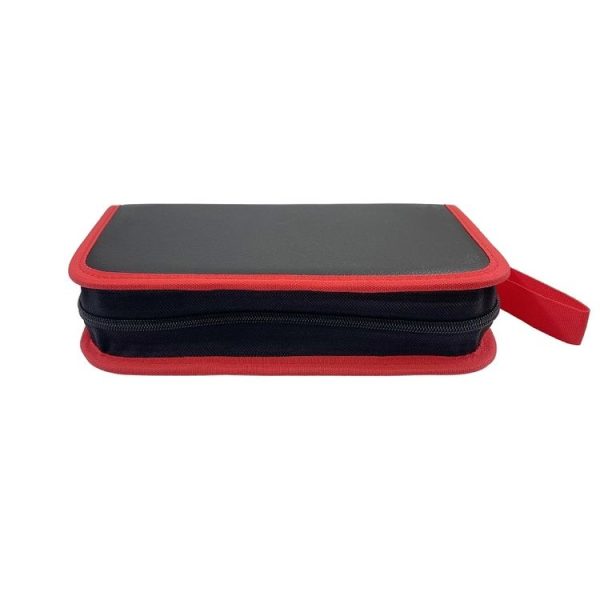 Household Electric Soldering Iron Welding Repair Tool Storage Leather Bag (Black) - Image 5