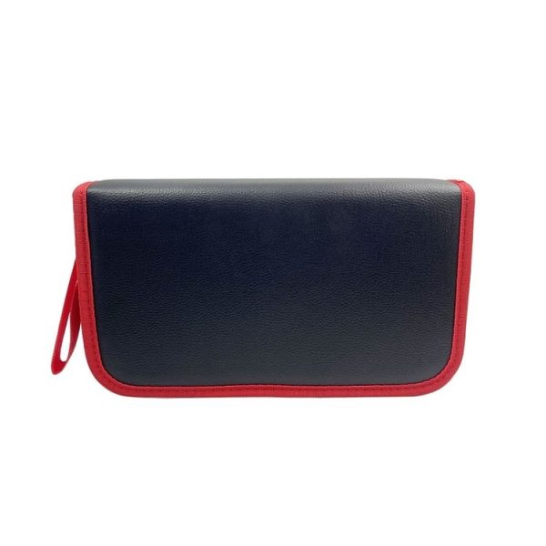 Household Electric Soldering Iron Welding Repair Tool Storage Leather Bag (Black) - Image 6
