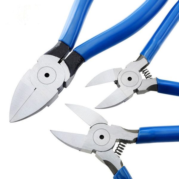 5 inch Water Nozzle Pliers Shearing Chrome Vanadium Steel Electrician Diagonal Wire Strippers - Image 5