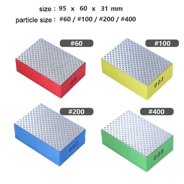 JGS-956031 Tile Glass Deburring Rubbing Board Hand Rubbing Sheet, Particle Size: 400 - Image 3