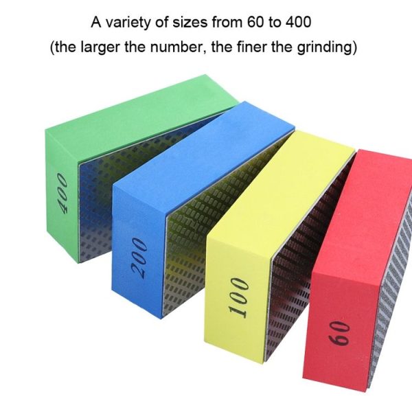 JGS-956031 Tile Glass Deburring Rubbing Board Hand Rubbing Sheet, Particle Size: 400 - Image 4