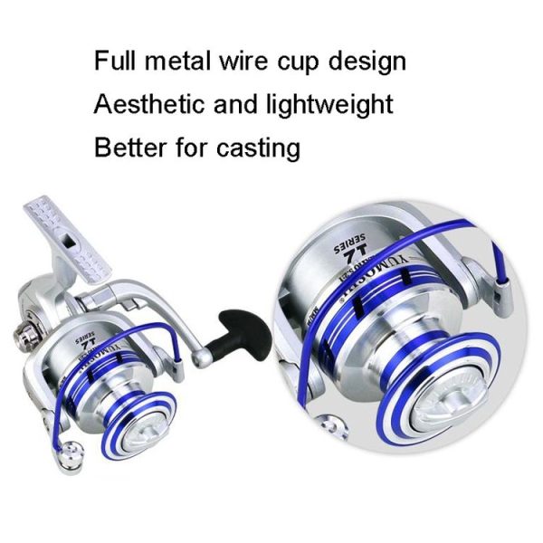 YUMOSHI AL2000 Metal Head Fish Line Wheel - Image 6