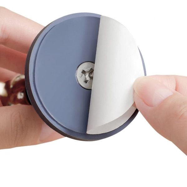Magnetic Door Stopper Silent Without Punching Anti-collision Silicone Resistance Door Opener (Purple) - Image 5