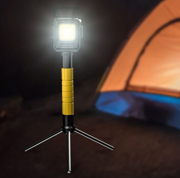 Double Sided COB Flashlight Mini Keychain Light Camping Light Without Stand - Image 11