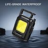 Double Sided COB Flashlight Mini Keychain Light Camping Light Without Stand - Image 9