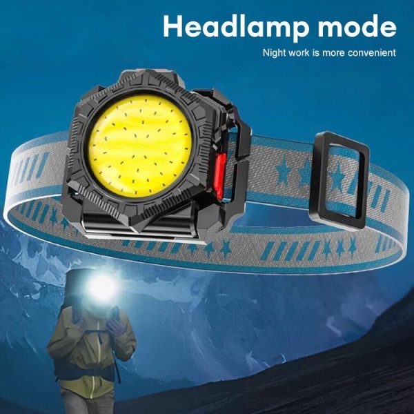 3 in 1 Mini Flashlight Wrist Light Headlight Waist Bag Light - Image 3