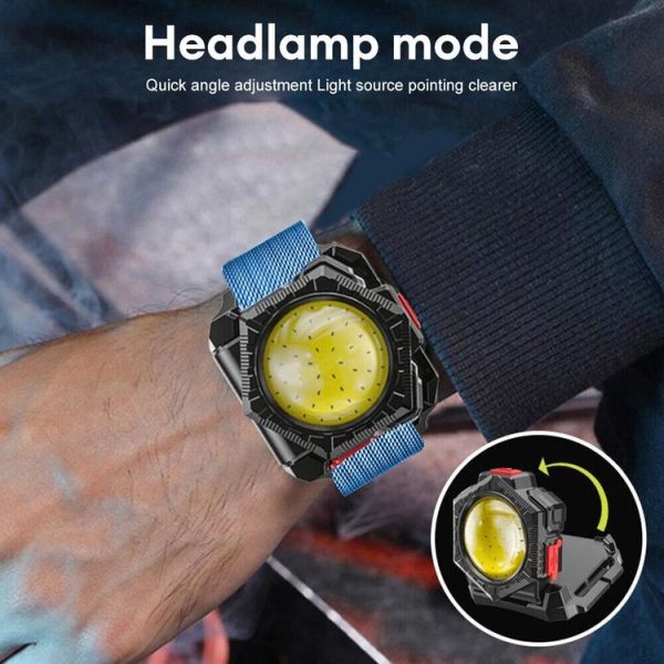 3 in 1 Mini Flashlight Wrist Light Headlight Waist Bag Light - Image 4