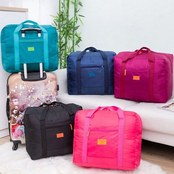 Large-capacity Luggage Trolley Multi-function Portable Storage Bag (Claret) - Image 7