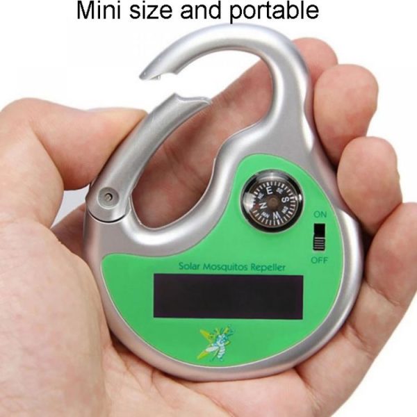 Outdoor Ultrasonic Mosquito Repeller Portable Solar Charging Mosquitoes And Insects Driver - Image 4