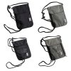 Anti-RFID Document Bag Card Radiation-proof Hanging Neck Chest Bag (Upgrade Black) - Image 2