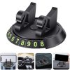 R-2017 Car Mobile Phone Holder 360 Degree Rotatable Swan Stand With Number Plate