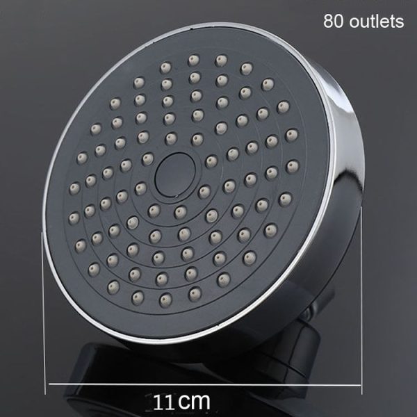 AL-63 5 inch Hotel Showerhead Overhead Spray Plastic Bathroom Rooftop Nozzle (Style A) - Image 2