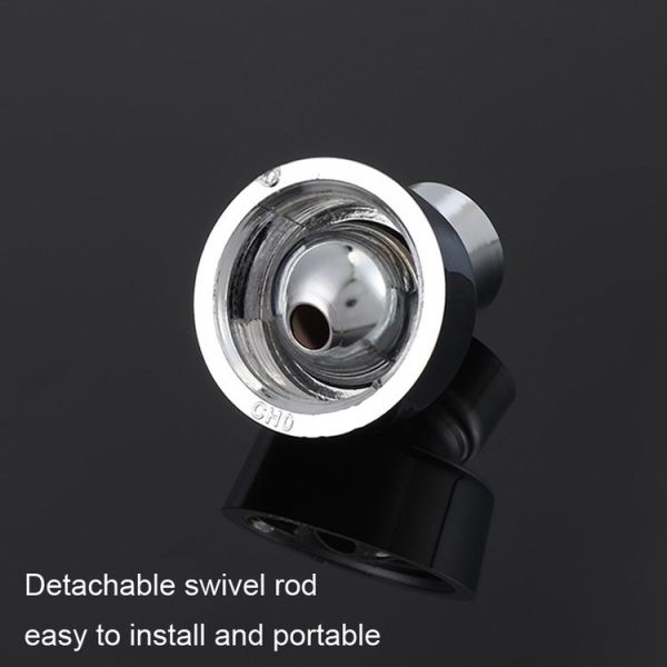 AL-63 5 inch Hotel Showerhead Overhead Spray Plastic Bathroom Rooftop Nozzle (Style A) - Image 7