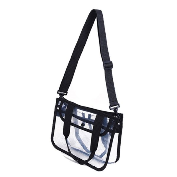 EVA Swimming Bath Bag Portable Thickened Travel Toiletry Bag (Black) - Image 2