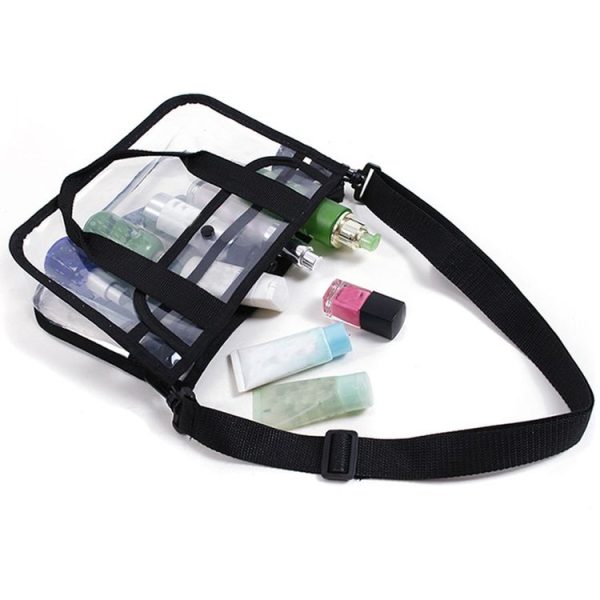 EVA Swimming Bath Bag Portable Thickened Travel Toiletry Bag (Black) - Image 5