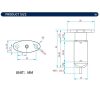 1m 3D Touch Bed Automatically Level Sensor Print Compensation Sensor - Image 5