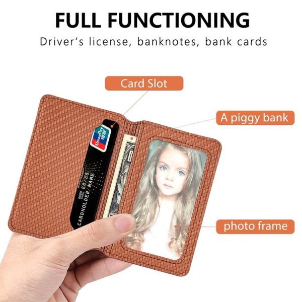 Multifunctional Mobile Phone Back Sticker Card Bag with Bracket Function (Blue) - Image 5