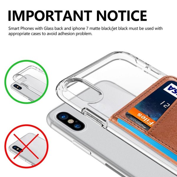 Multifunctional PU Leather Phone Back Sticker Card Bag With Bracket Function (Brown) - Image 6