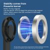 Magnetic Selfie Stick Tripod Handheld Stabilizer Rod With Remote Controller (Black) - Image 3