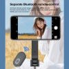 Magnetic Selfie Stick Tripod Handheld Stabilizer Rod With Remote Controller (Black) - Image 6