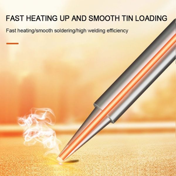 5-in-1 900M-T Internal Heating Soldering Iron Tip for 936 Sleeve Casing - Image 4