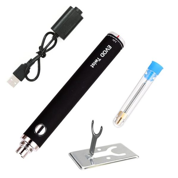 5V 8W Wireless Charging Iron 510 Interface Welding Repair Tools (Black)
