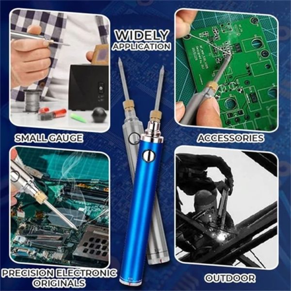 5V 8W Wireless Charging Iron 510 Interface Welding Repair Tools (Black) - Image 7