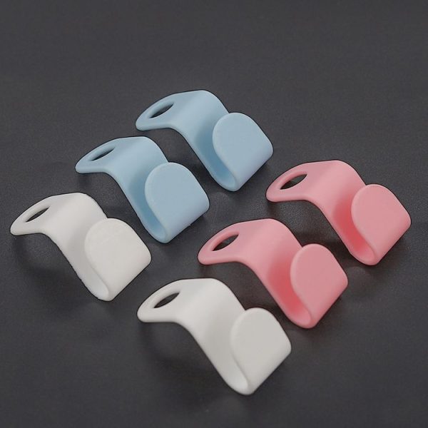 50pcs Hanger Connecting Hooks Household Superimposed Hooks (Sky Blue) - Image 3