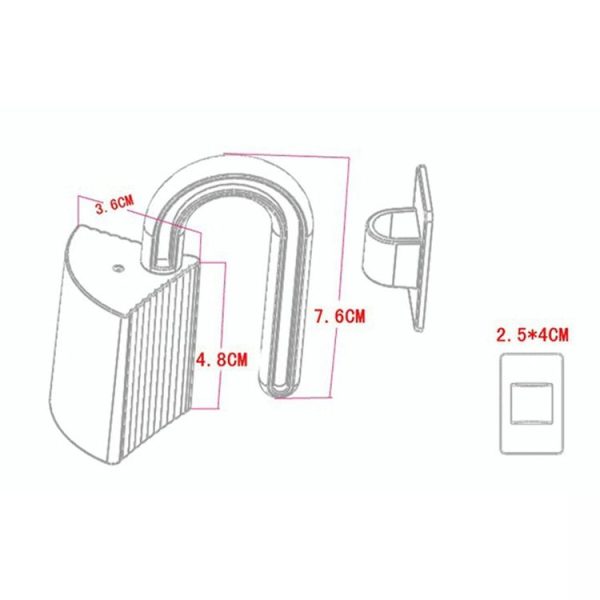Door Seam Protection Anti-Pinching Safety Door Card Children Door Seam Stopper (Plastic Bag) - Image 5