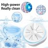 Portable Mini Turbo Switch Three-Speed Timing Washing Machine, Size: Remote Control Switch (White) - Image 8