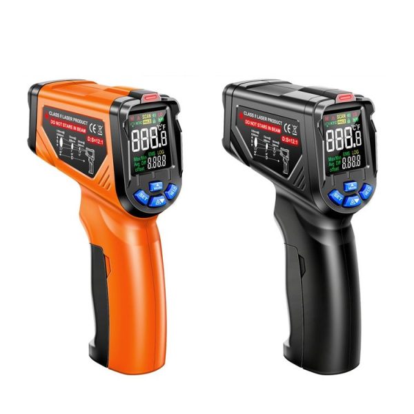 ANENG TH06 Oil Temperature High Precision Thermometer Laser Baking Infrared Water Thermometer (Black) - Image 2