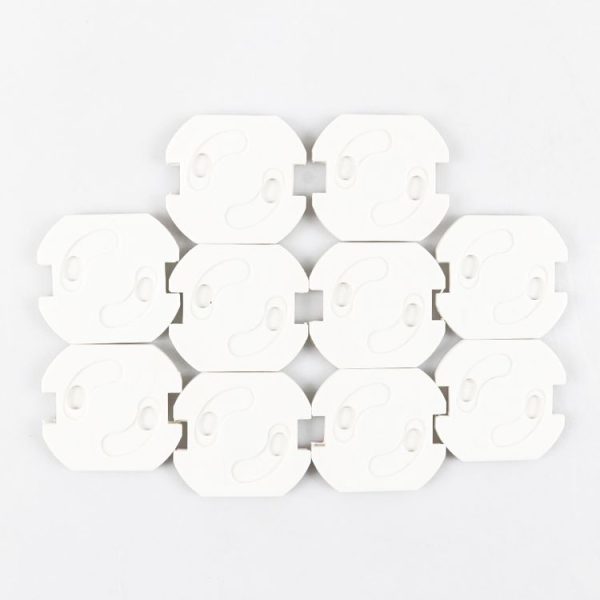Baby Anti-Shock EU Standard Socket Cover Child Safety Protection Products (White) - Image 2