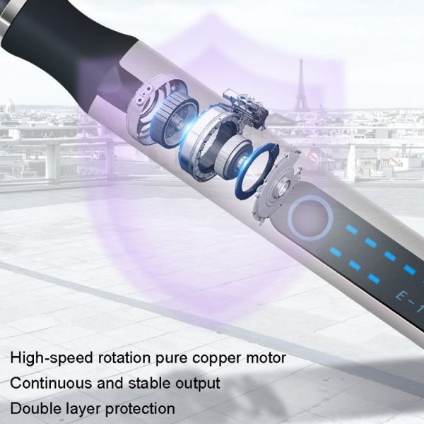 SNJ-3681 Mini Engraving Pen Wireless Polishing Electric Grinder (Silver Carving Template Set) - Image 3