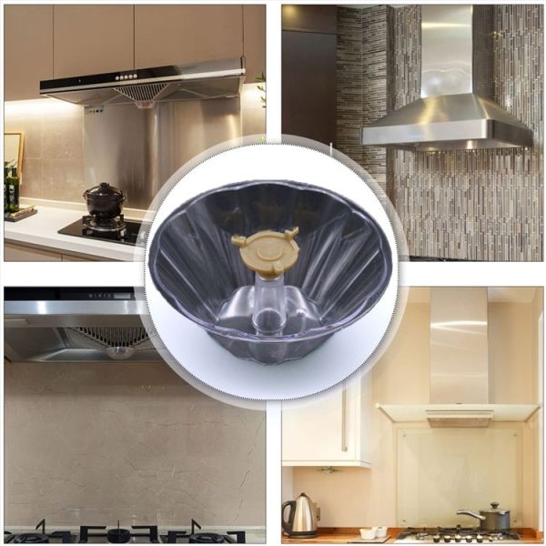 F006 PC 3 Claw Large Capacity Oil Cup Range Hood Accessories Oil Connection Box - Image 4