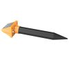 SJZ057 Outdoor IP66 Waterproof Solar Ultrasonic Rat Repeller Orchard Ultrasonic Animal Repeller (Orange) - Image 2