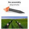 SJZ057 Outdoor IP66 Waterproof Solar Ultrasonic Rat Repeller Orchard Ultrasonic Animal Repeller (Orange) - Image 8