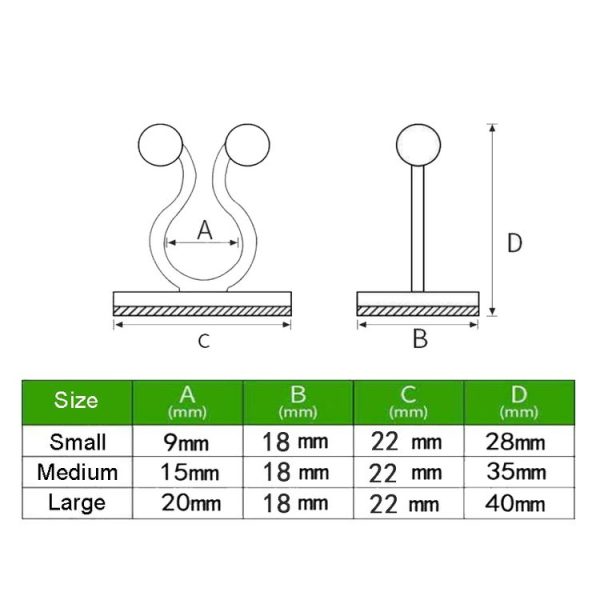 Small 50pcs Plant Climbing Wall Buckle Vine Traceless Plant Fixer Self-Adhesive Hooks (Green) - Image 6
