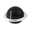 Kitchen Mechanical Timer Reminder Visual Time Manager Magnetic Suction Alarm Clock (Black)