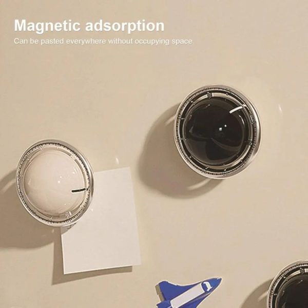 Kitchen Mechanical Timer Reminder Visual Time Manager Magnetic Suction Alarm Clock (Black) - Image 2
