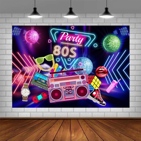 150x100cm Vintage Graffiti Party Decoration Photography Background Cloth - Image 4