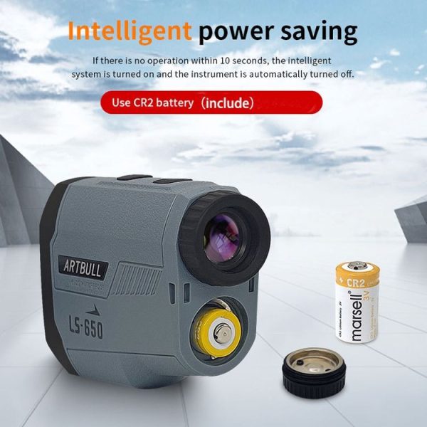 ARTBULL LS-650 Outdoor Golf Laser Rangefinder 650m Altimeter Telescope - Image 10