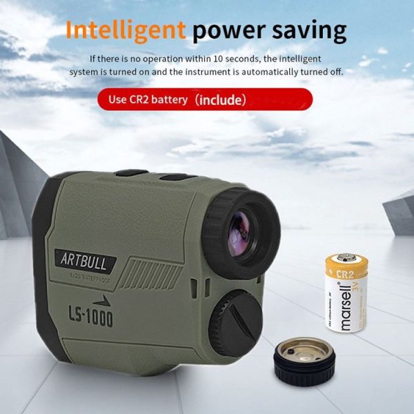 ARBULL LS-1000 Golf Rangefinder Outdoor Altimeter Goniometer Telescope - Image 10