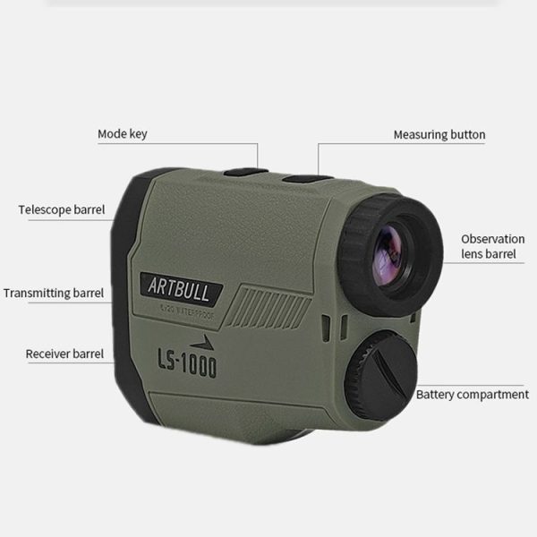 ARBULL LS-1000 Golf Rangefinder Outdoor Altimeter Goniometer Telescope - Image 6