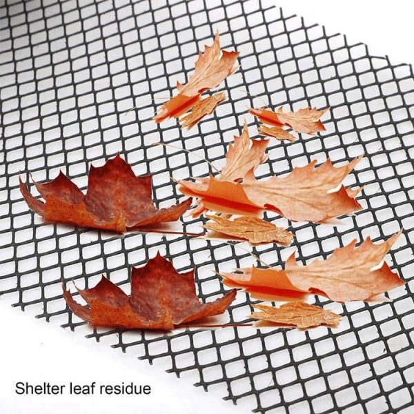 Plastic Gutter Guard Prevent Leaves or Debris From Clogging Downspouts and Drains, Width x Length: 16cm x 6m With 15pcs Nails - Image 5