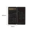 Solar Function Calculator Handwriting Pad 10 Digits Display Portable Handwriting Board (Black) - Image 3