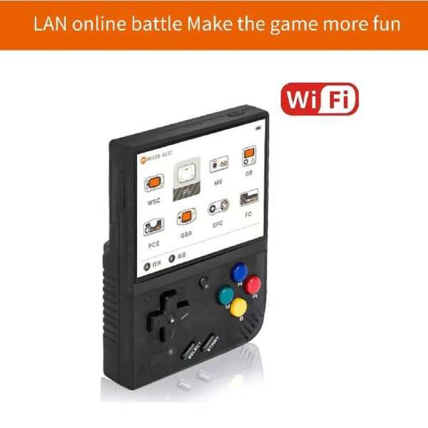 Miyoo Mini Plus 3.5 Inch IPS Screen Retro Handheld Game Console NO Card 0 Games (Transparent Black) - Image 7
