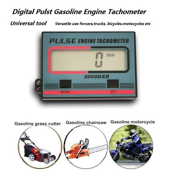 Chainsaw Tachometer Lawn Mower Speedometer Gasoline Engine Tester - Image 3