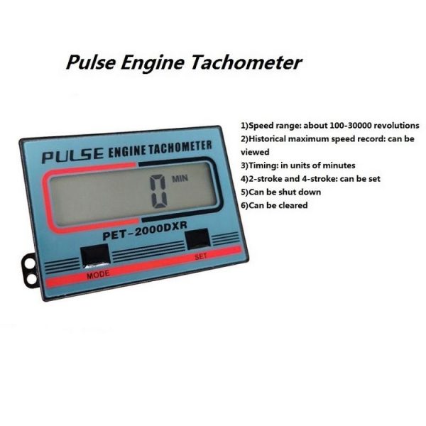 Chainsaw Tachometer Lawn Mower Speedometer Gasoline Engine Tester - Image 4